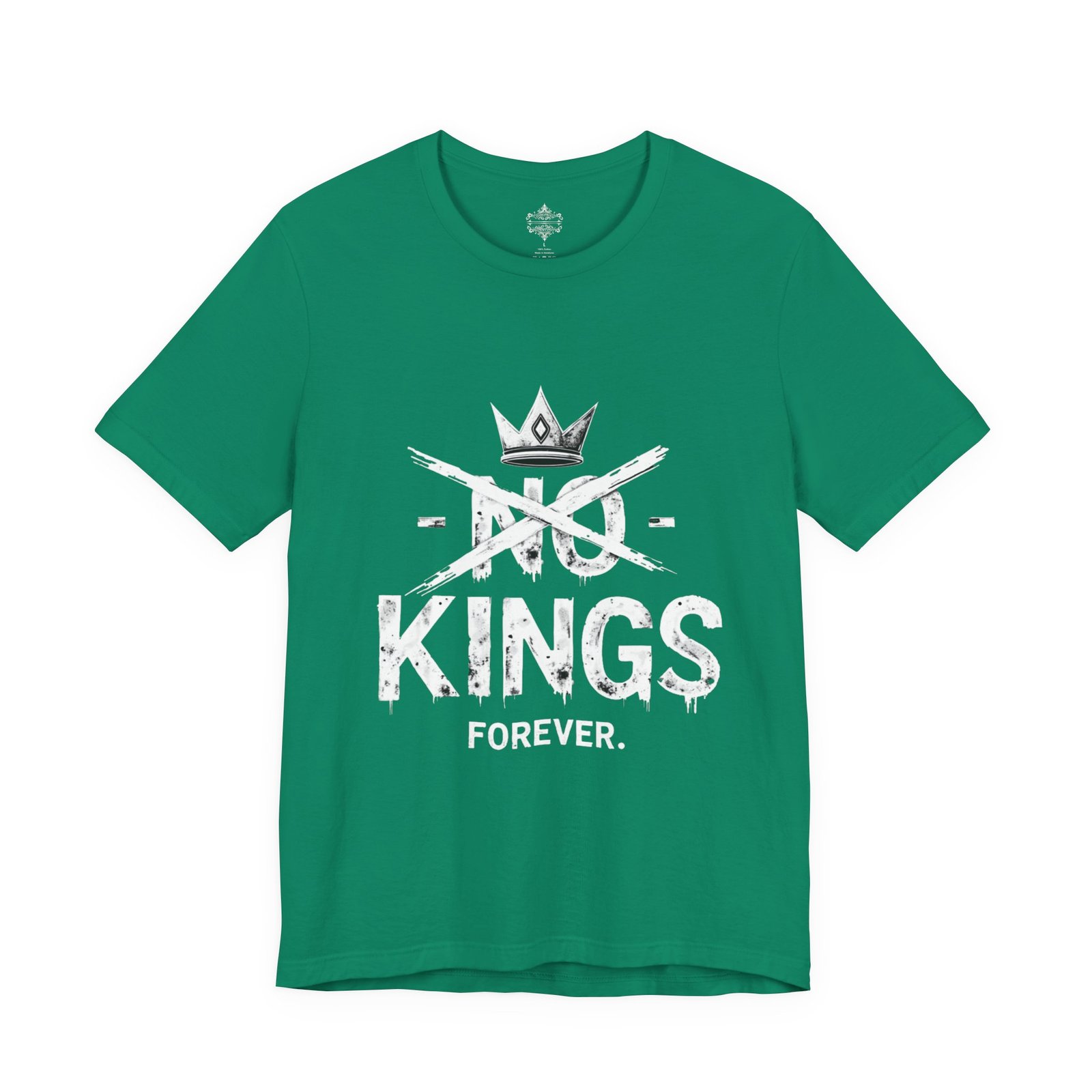 No Kings Forever Statement Shirt, Casual Wear, Street Style, Gift for Rebels, Graphic Tee - Image 23