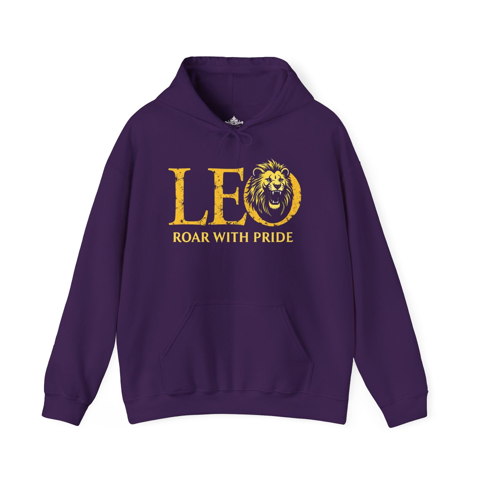 Leo Roar with Pride Hoodie, Astrology Sweatshirt, Zodiac Sign Gift, Black Hooded Pullover, Comfortable Unisex Top - Image 13