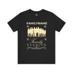 Personalized Family Reunion T-Shirt, Custom Family Name Shirt, Family Gathering Tee, Matching Family Outing Apparel, Group Vacation Wear
