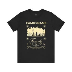Personalized Family Reunion T-Shirt, Custom Family Name Shirt, Family Gathering Tee, Matching Family Outing Apparel, Group Vacation Wear