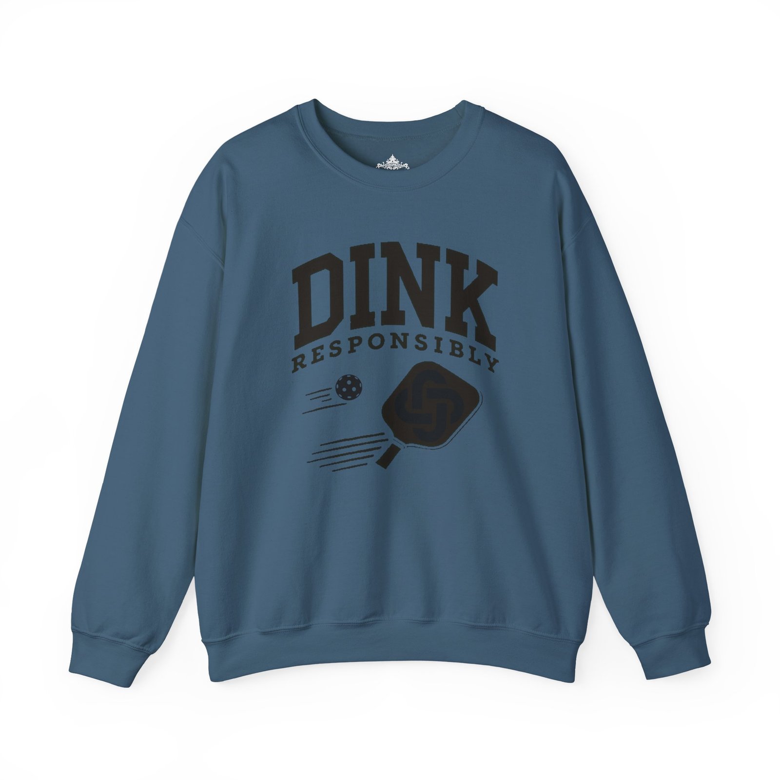 Dink Responsibly pickleball paddle sweatshirt | DINK design crewneck - Image 21