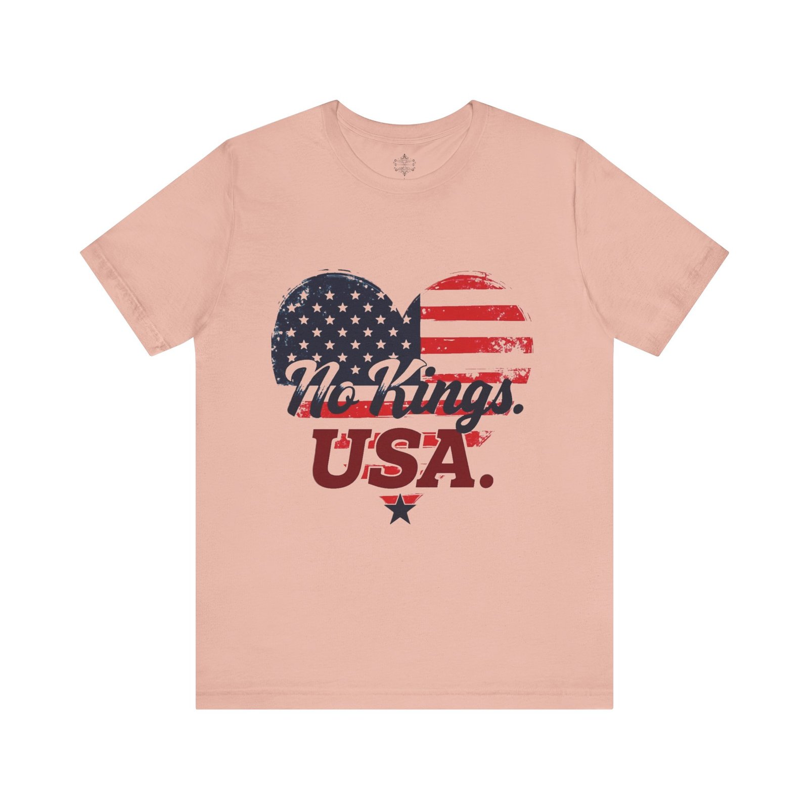 Patriotic Heart Tee - Celebrate Freedom, USA Pride, 4th of July, Casual Wear, Gift for Him or Her, Summer Vibes - Image 9