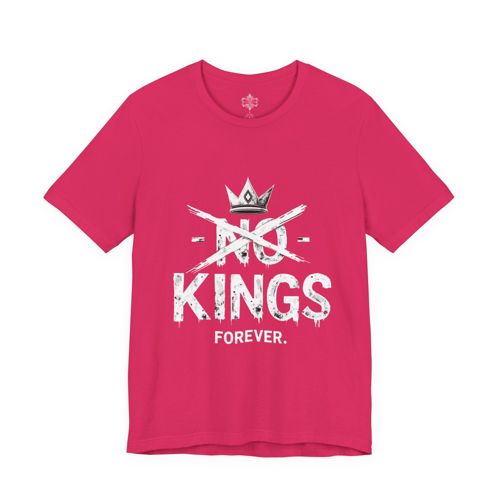 No Kings Forever Statement Shirt, Casual Wear, Street Style, Gift for Rebels, Graphic Tee - Image 43