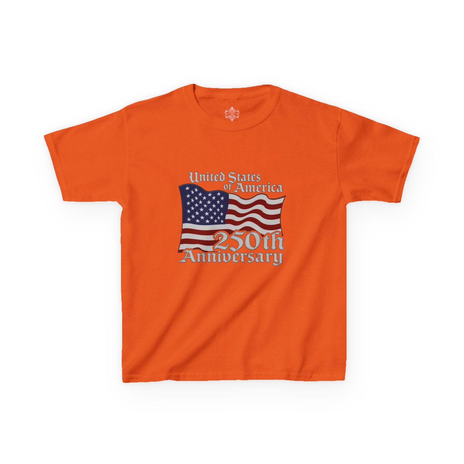 Patriotic Kids Tee 250th Anniversary Flag Shirt America 1776-2026 Youth Shirt USA Semiquincentennial Celebration Top - Image 5