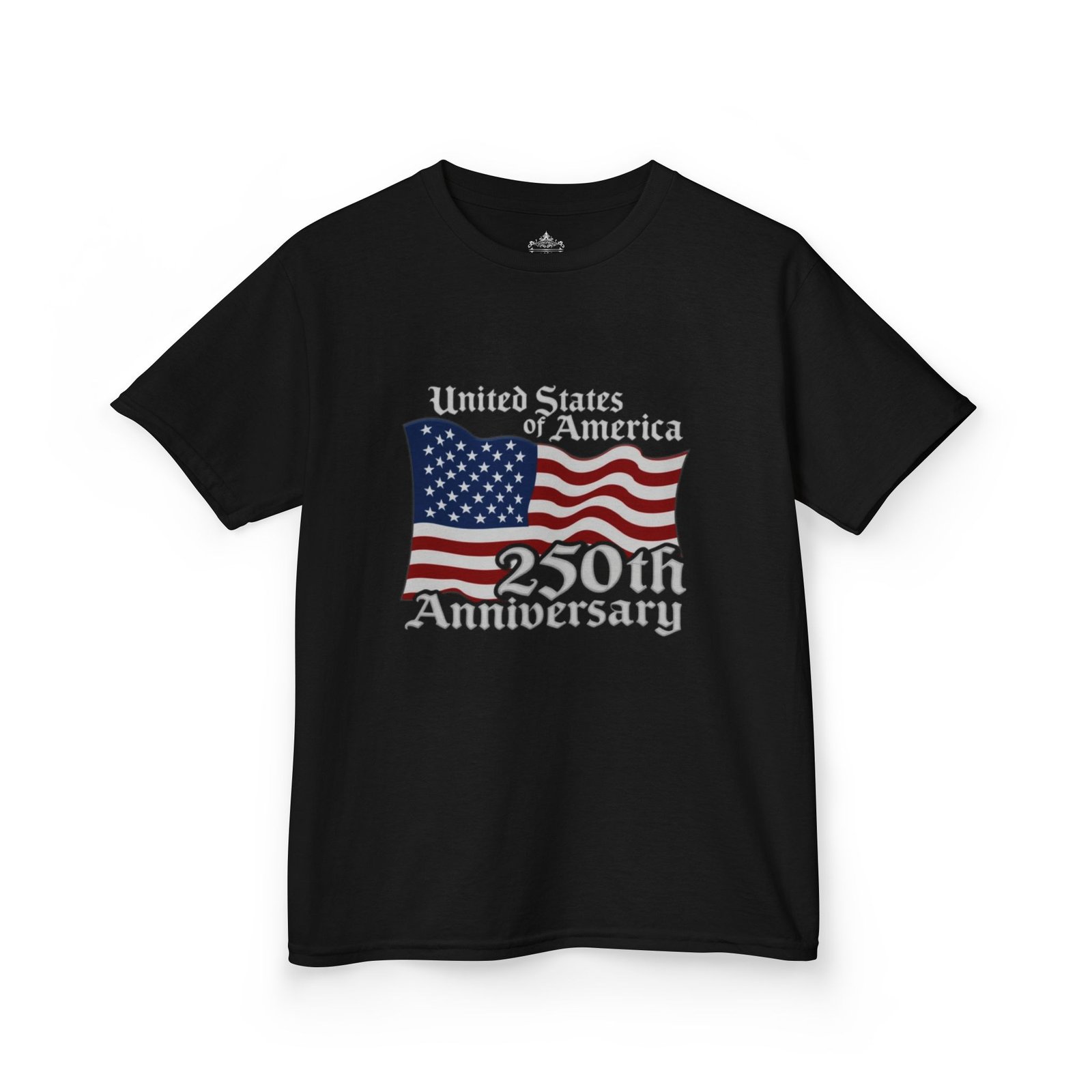 Patriotic Kids Tee 250th Anniversary Flag Shirt America 1776-2026 Youth Shirt USA Semiquincentennial Celebration Top - Image 3