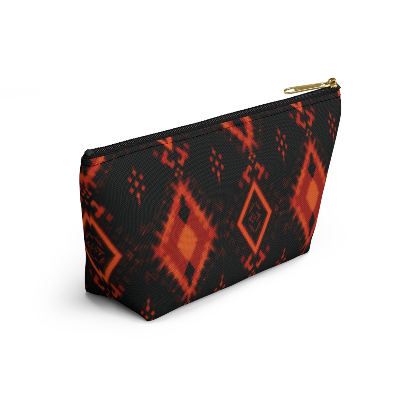 Southwestern Diamond Ikat Accessory Pouch - Image 12