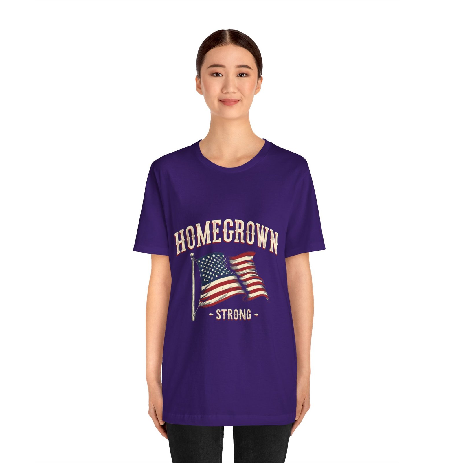Homegrown Strong American Pride Shirt, 4th of July Patriotic Tee - Image 24