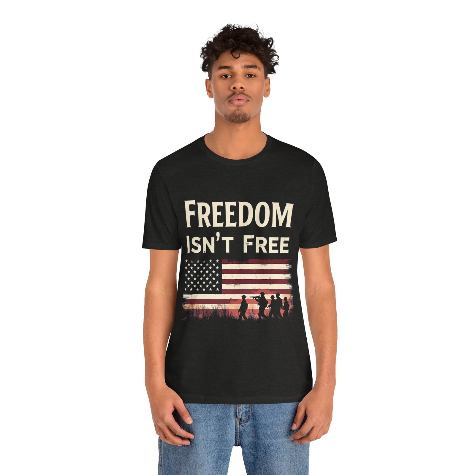 Freedom Isnt Free, Patriotic American TShirt - Image 7