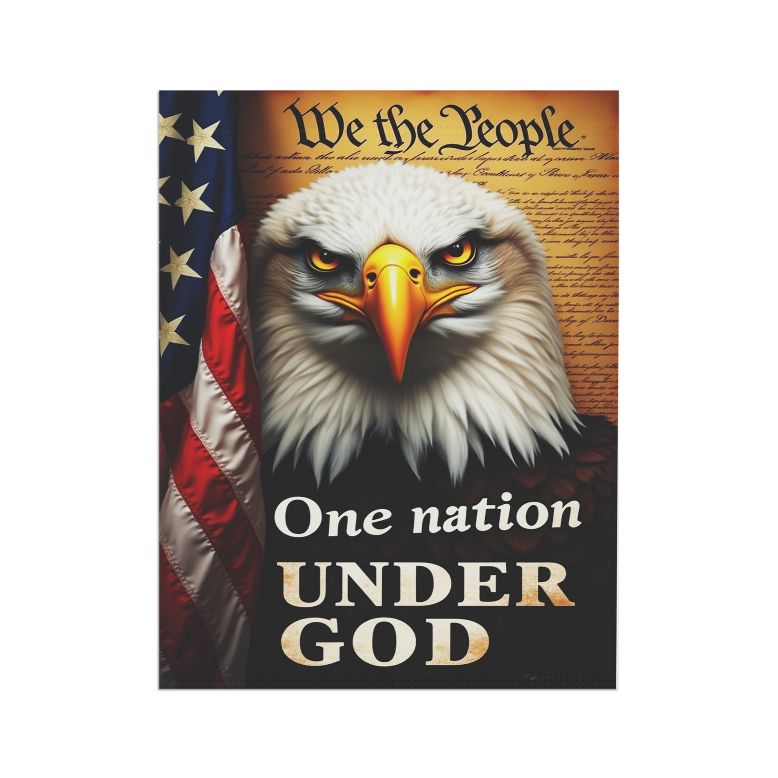 One Nation Under God, Patriotic Garden Banner - Image 8