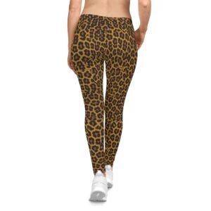 Cheetah Print Leggings | Animal Print Pattern Leggings