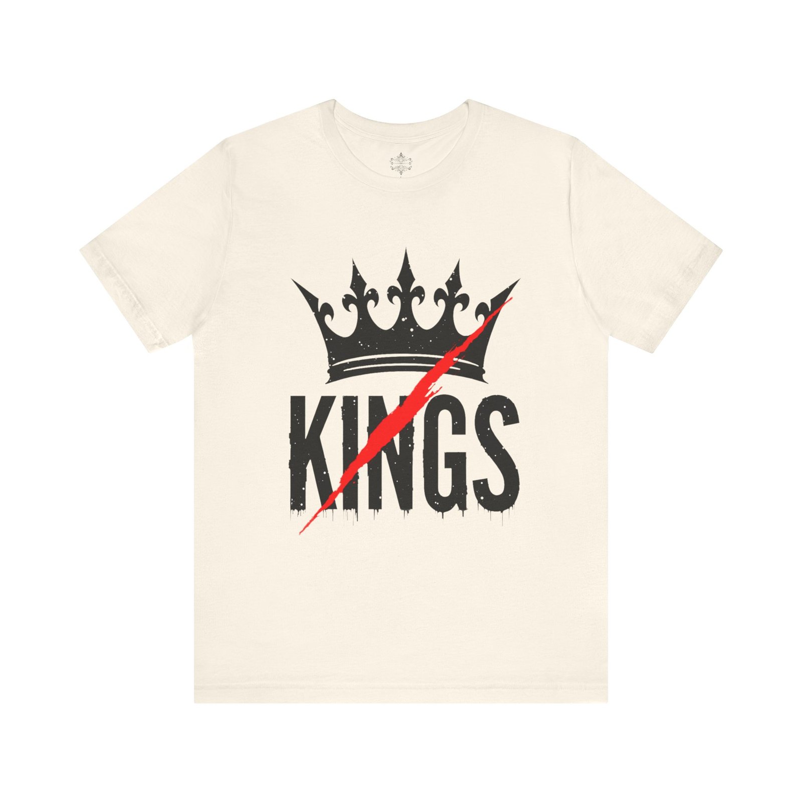Unisex Crowned Kings Tee - Trendy Graphic T-Shirt for Casual Wear, Unique Gift, Birthday, Streetwear, Everyday Style - Image 13