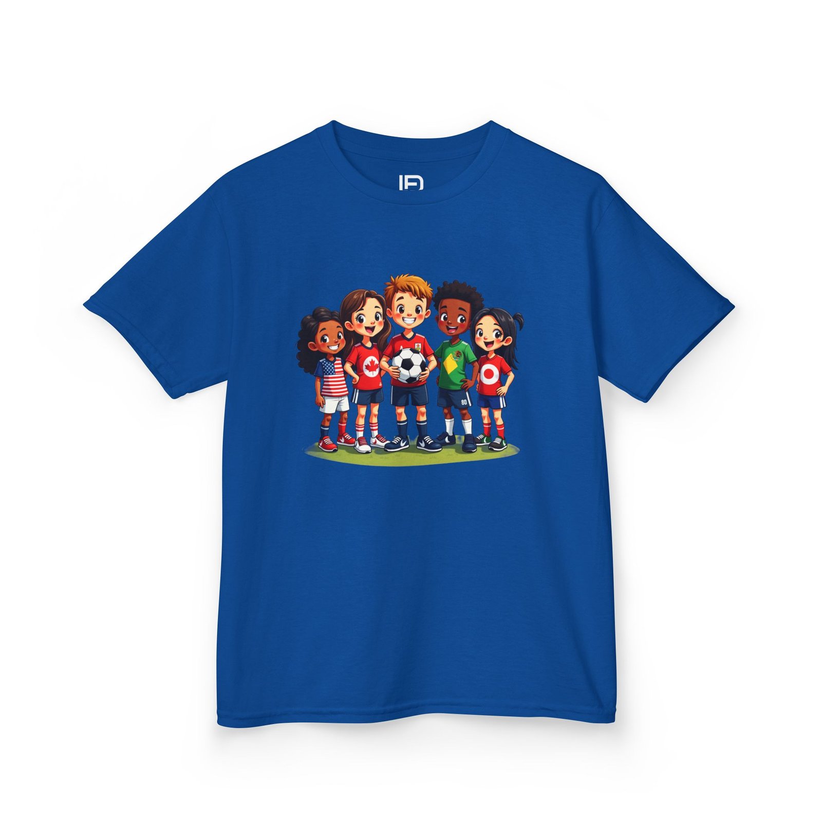Kids Soccer Graphic Tee | Youth Soccer Shirt, Soccer Ball Design - Image 16