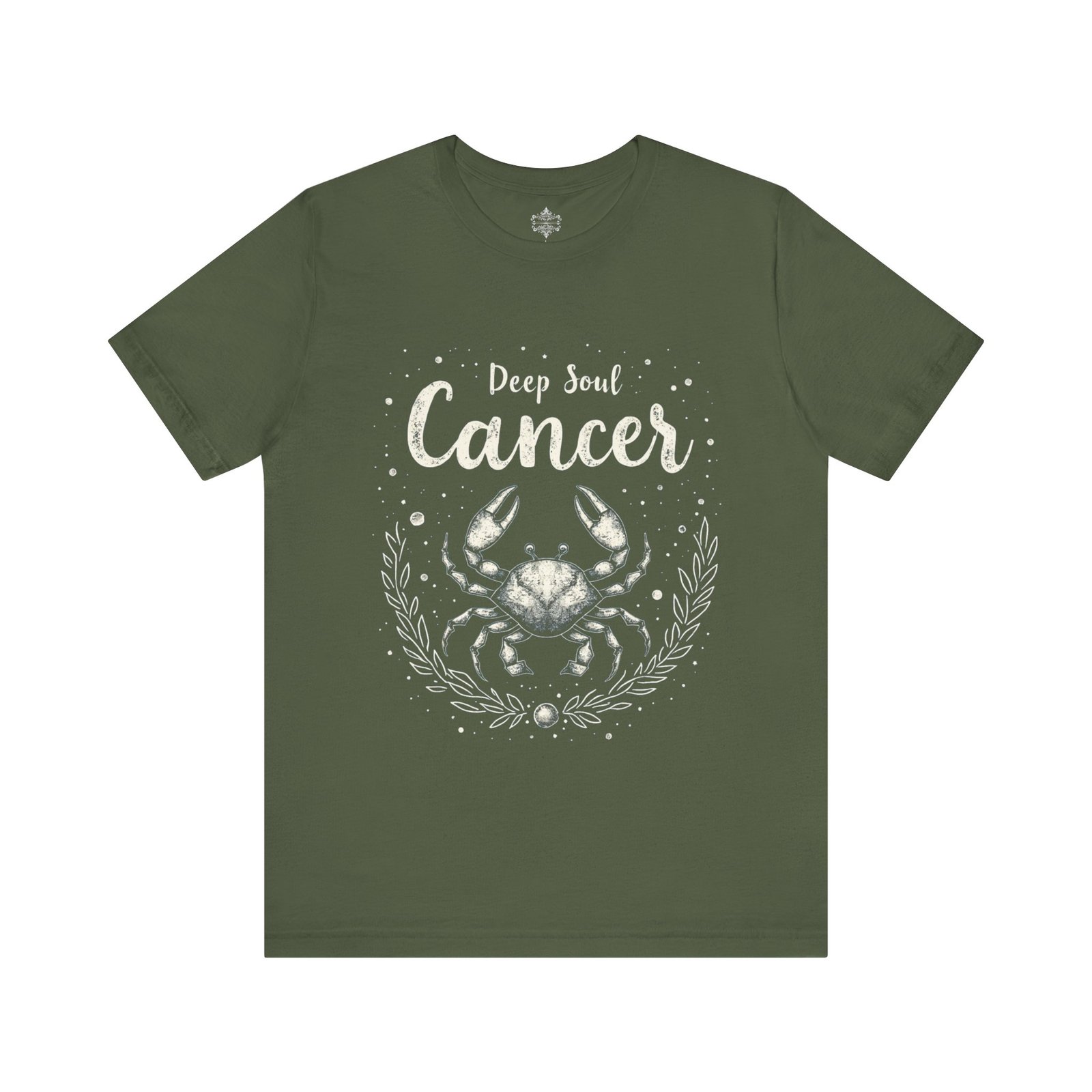 Cancer Zodiac Sign T-Shirt, Astrology Gift, Deep Soul Tee, Birthday Gift for Cancer, Crab Design Shirt, Unisex Short Sleeve Tee - Image 17