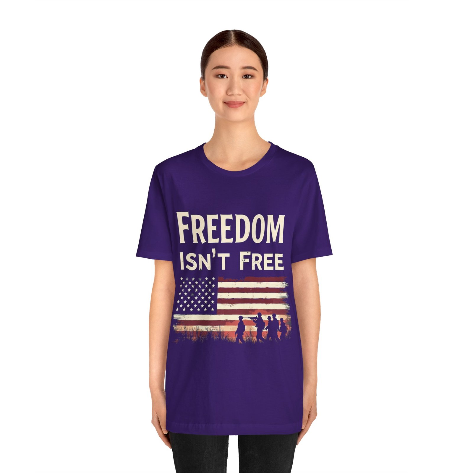 Freedom Isnt Free, Patriotic American TShirt - Image 21