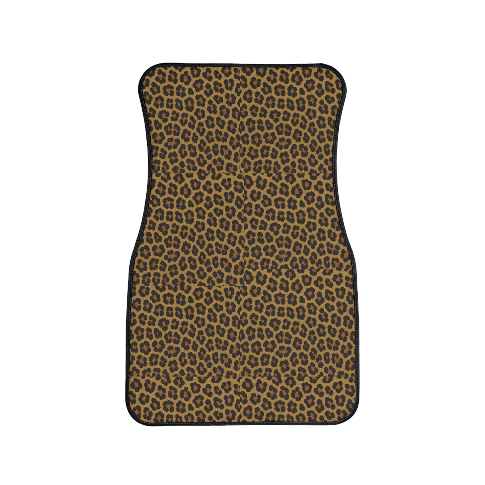Leopard Print Car Floor Mats - Trendy Automotive Accessories, Stylish Vehicle Decor, Animal Print Auto Interior, Gift for Car Owners, Custom - Image 2