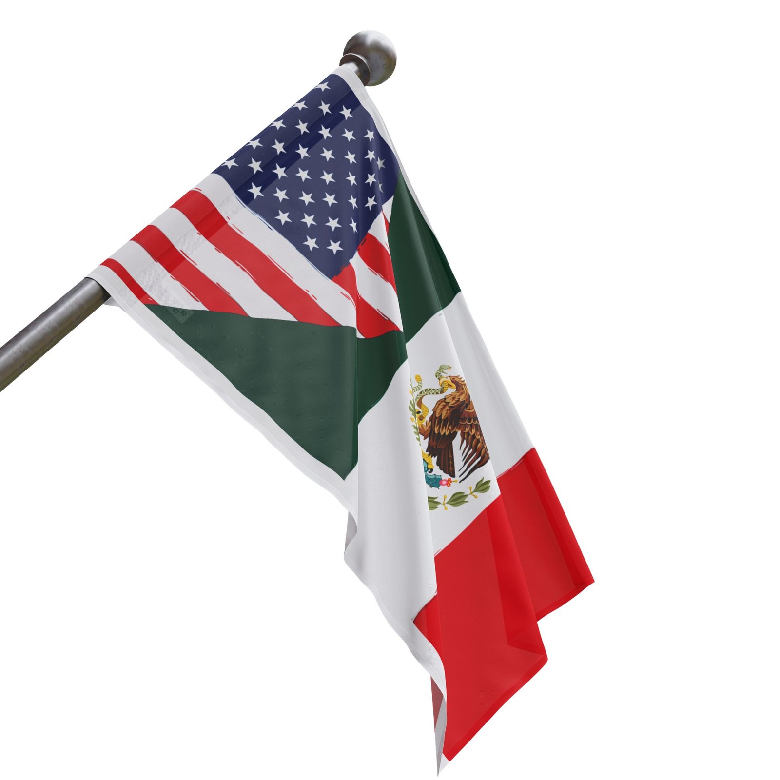 Mexican-American Pride Flag - Image 4