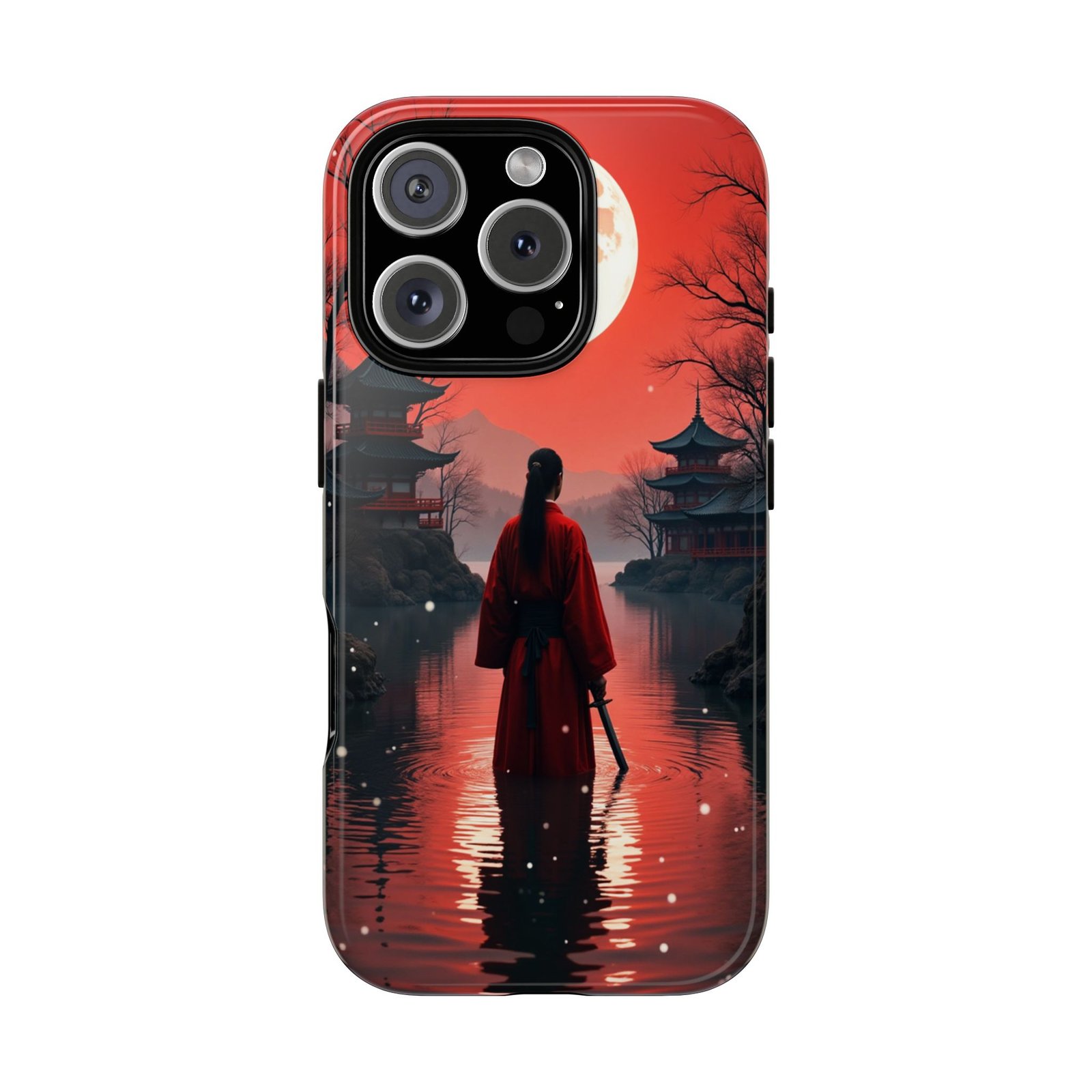iPhone 16 Samurai Phone Case, Tough Cases, Japanese Art Phone Accessories, Stylish Phone Protection, Holiday Gifts - Image 17