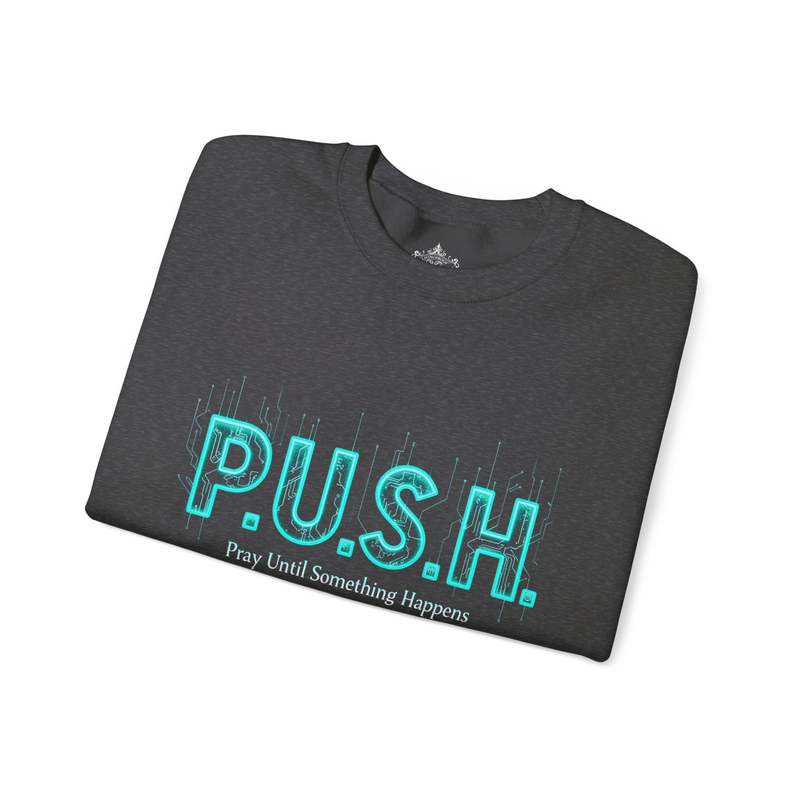 P.U.S.H. Sweatshirt, Power, Purpose & Prayer - Image 12