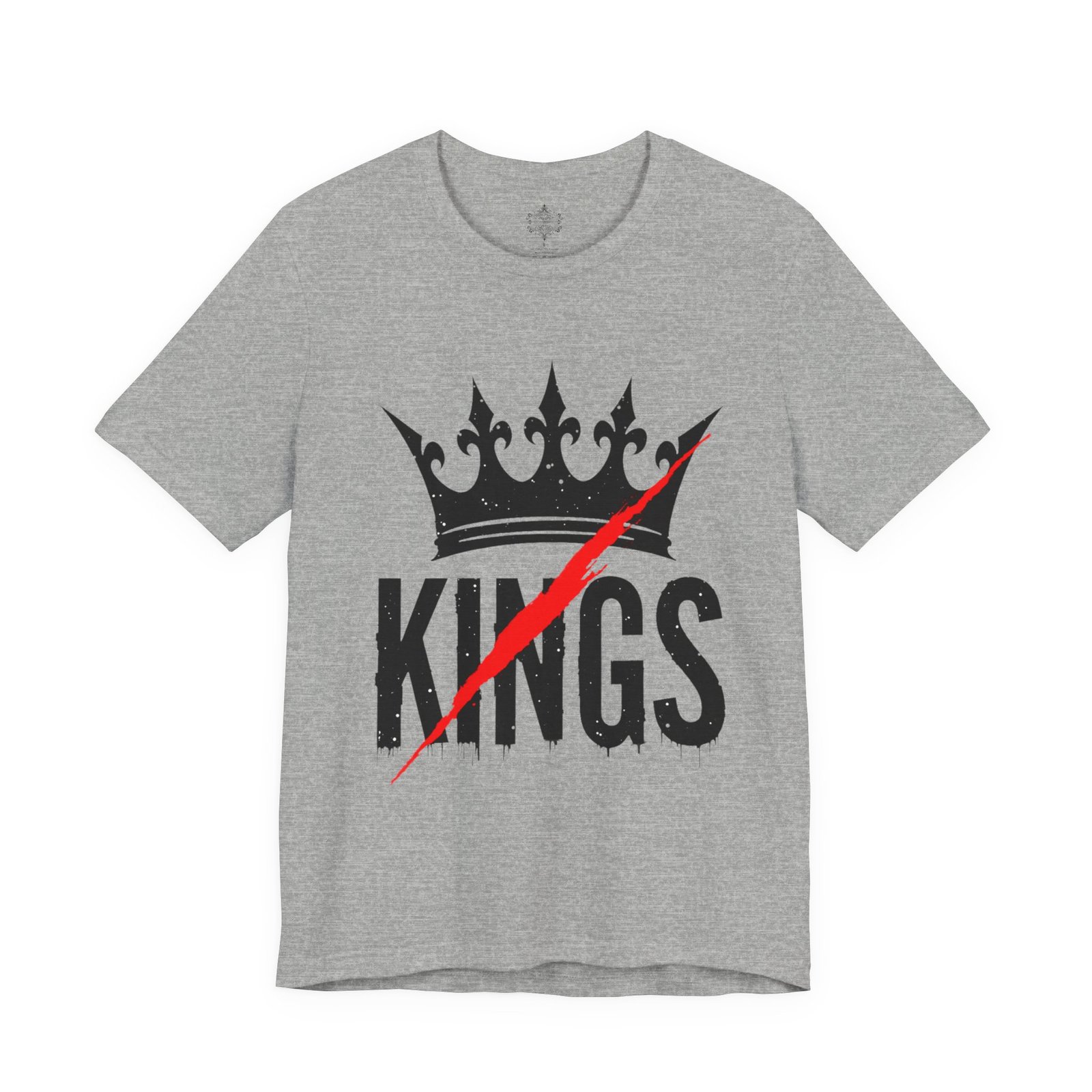 Unisex Crowned Kings Tee - Trendy Graphic T-Shirt for Casual Wear, Unique Gift, Birthday, Streetwear, Everyday Style - Image 35