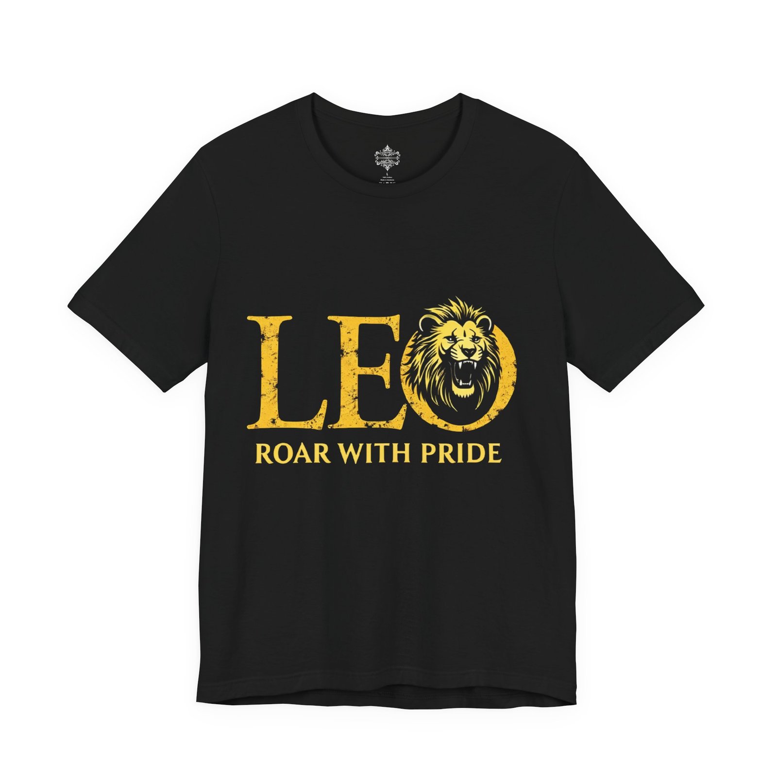 Leo Pride Unisex Tee - Roar with Pride Shirt, Zodiac Gift, Astrology Tee, Birthday Gift, Leo Season Apparel - Image 3