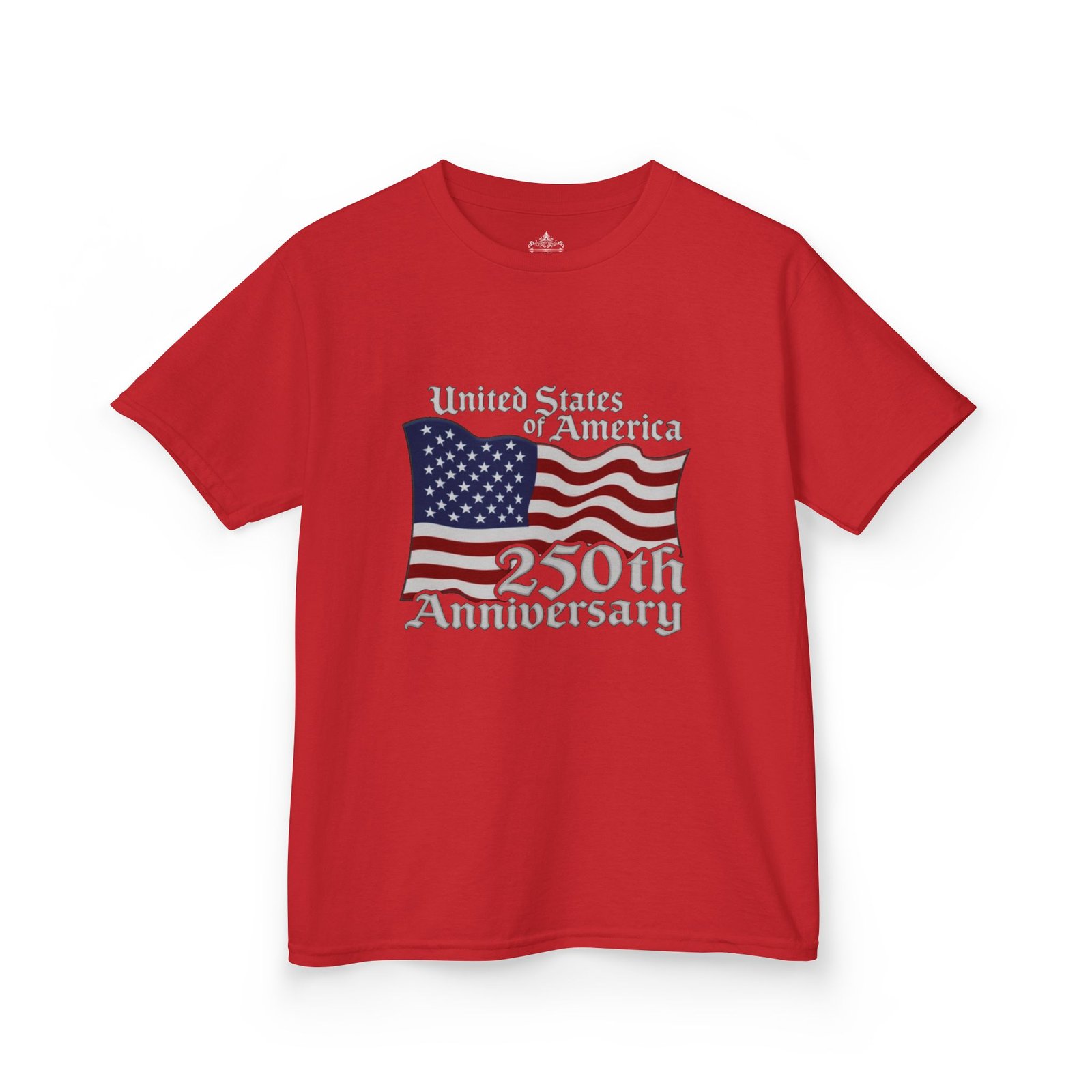 Patriotic Kids Tee 250th Anniversary Flag Shirt America 1776-2026 Youth Shirt USA Semiquincentennial Celebration Top - Image 43