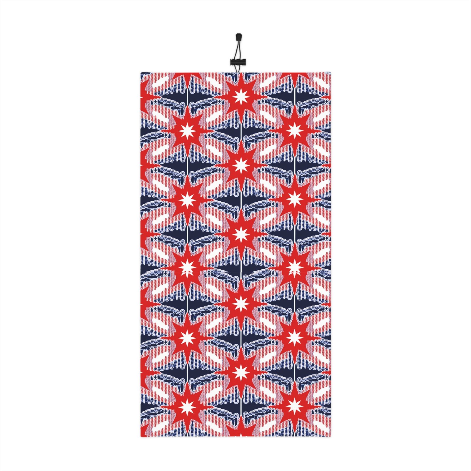 Winter Neck Gaiter, Patriotic Face Covering, USA Flag Design, Neck Warmer with Drawstring, Snowboarding Accessories, Ski Mask - Image 2