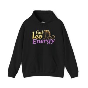 Gal Leo Energy Hoodie - Astrology Sweatshirt, Gifts for Leo Zodiac, Unisex Astrology Clothing, Birthday Gift for Astrology Lovers, [...]