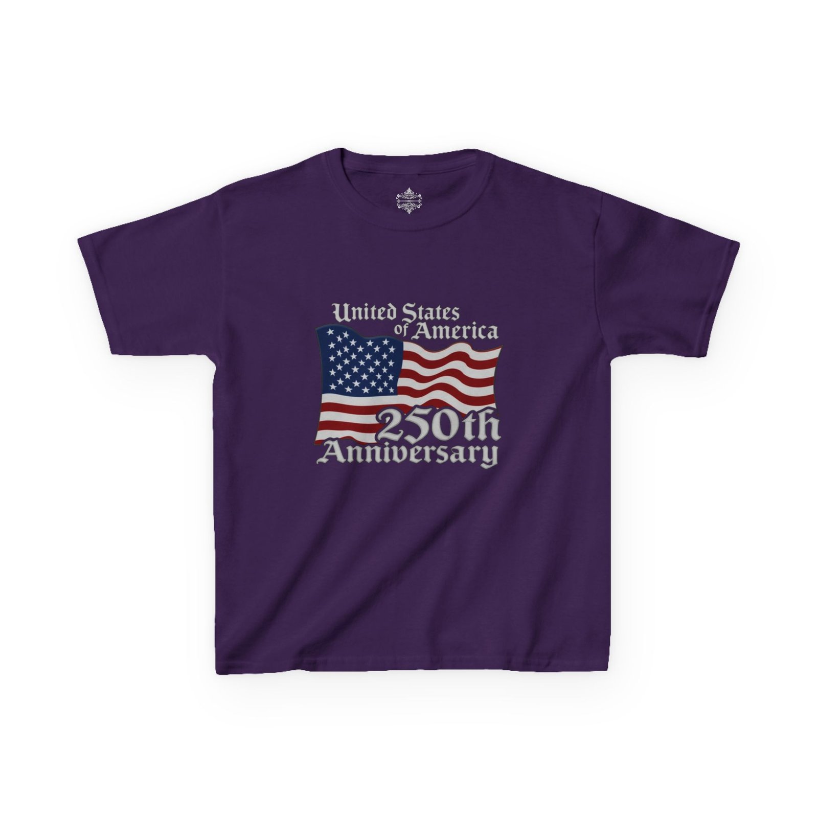 Patriotic Kids Tee 250th Anniversary Flag Shirt America 1776-2026 Youth Shirt USA Semiquincentennial Celebration Top - Image 33