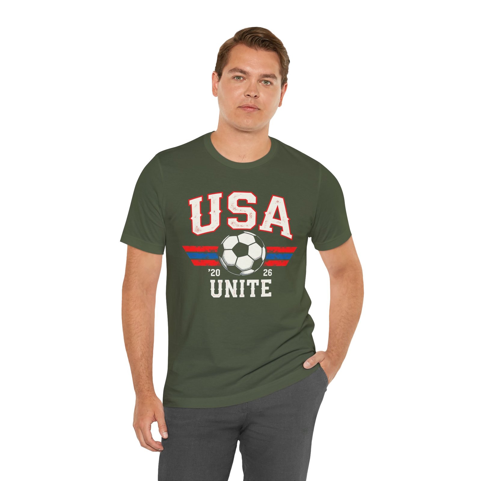 USA Unite Soccer Tee, United States Soccer T-Shirt, America Sports Fan Shirt, Patriotic Football Tee, Team Sports Jersey - Image 16