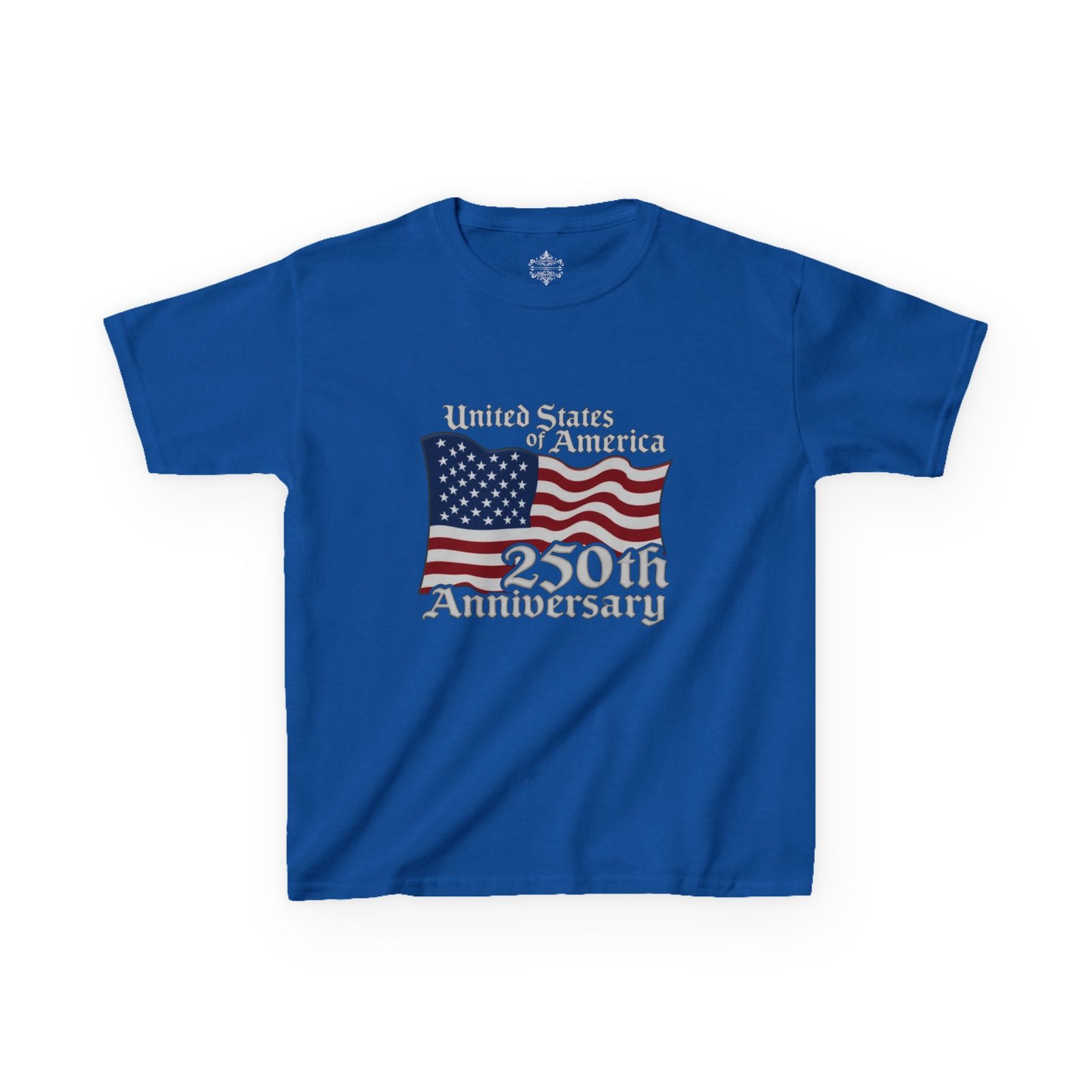 Patriotic Kids Tee 250th Anniversary Flag Shirt America 1776-2026 Youth Shirt USA Semiquincentennial Celebration Top - Image 21