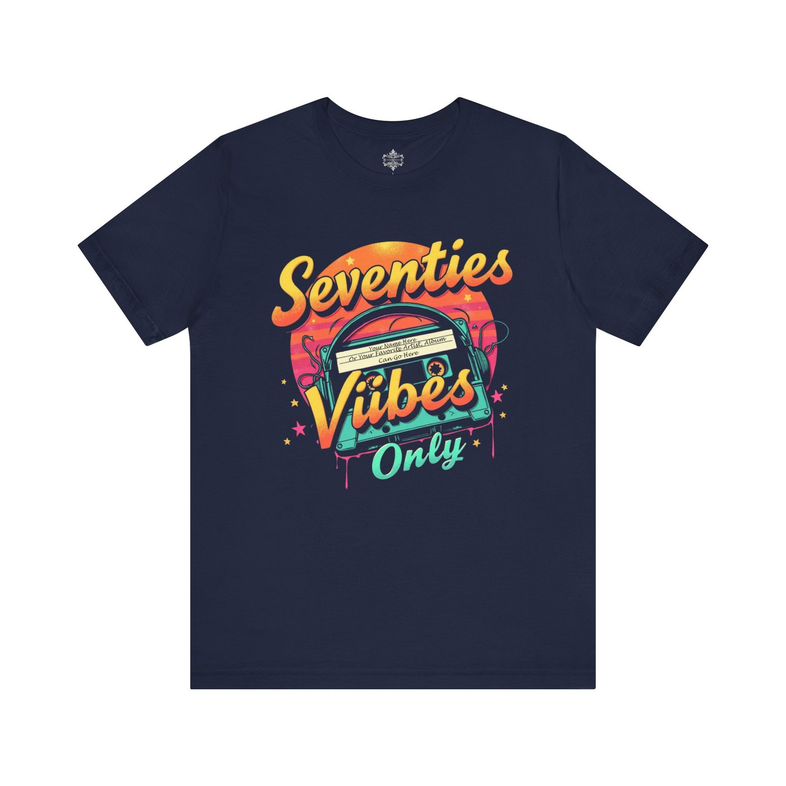 Seventies Vibes Only T-Shirt, Retro Tee, Vintage Short Sleeve, Music Lover Gift, Nostalgic Apparel, Groovy Style - Image 29