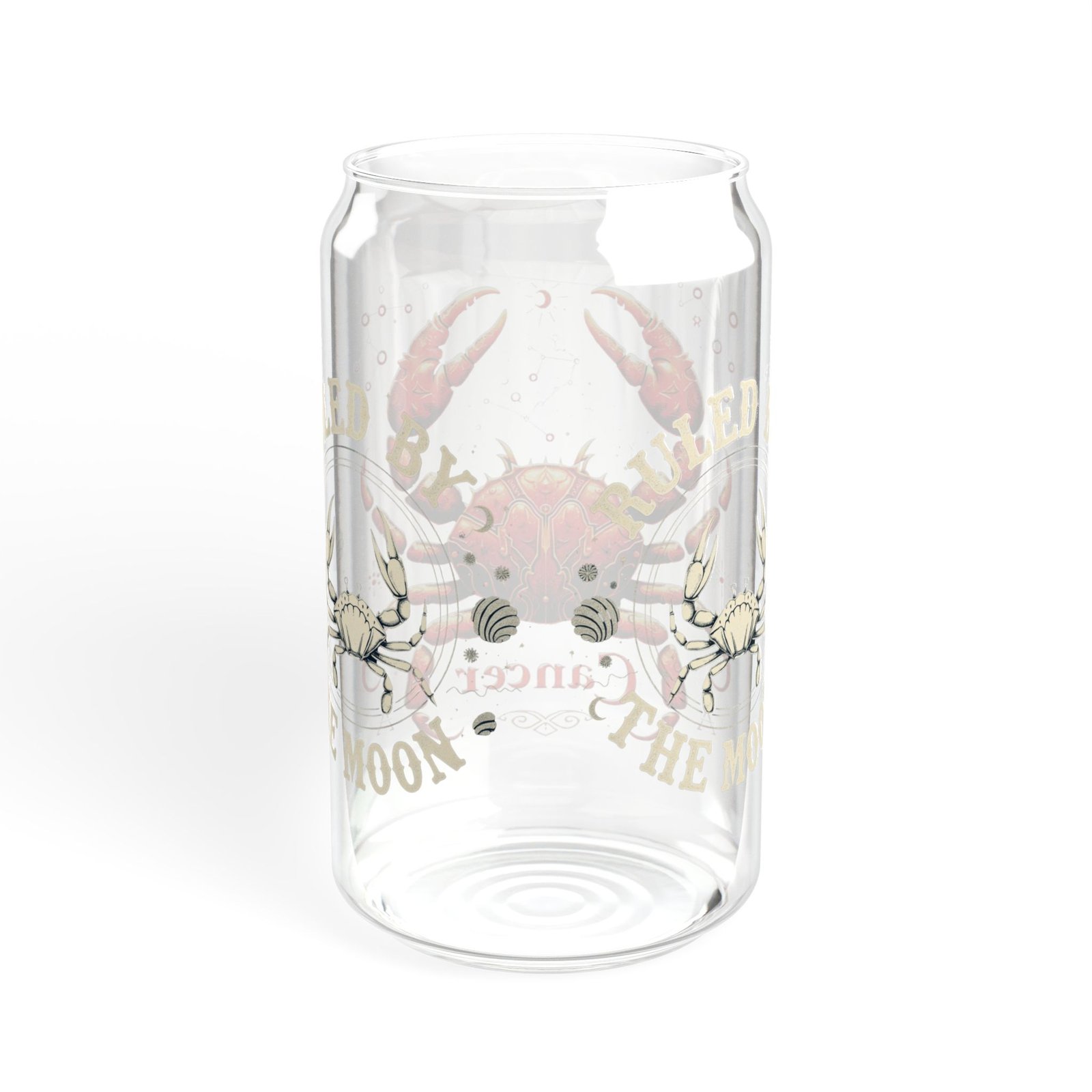 Cancer Zodiac Sipper Glass | 16oz Astrological Drinkware for Astrology Lovers, Birthday Gift, Personalized Glass, Unique Party Favor - Image 11