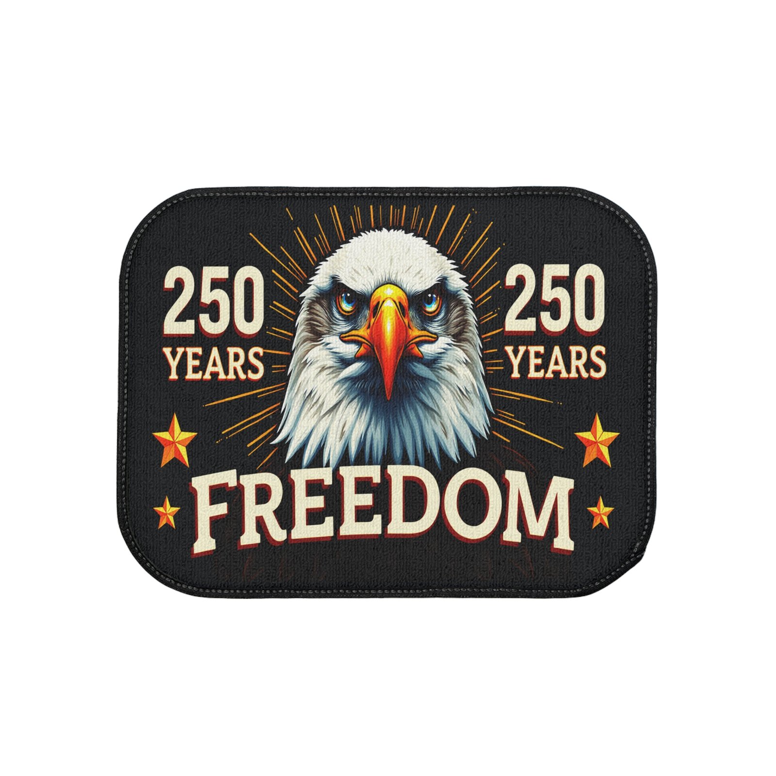 Patriotic Car Floor Mat - 250 Years of Freedom, American Eagle, Vehicle Accessories, USA Pride, Independence Day Decor - Image 6