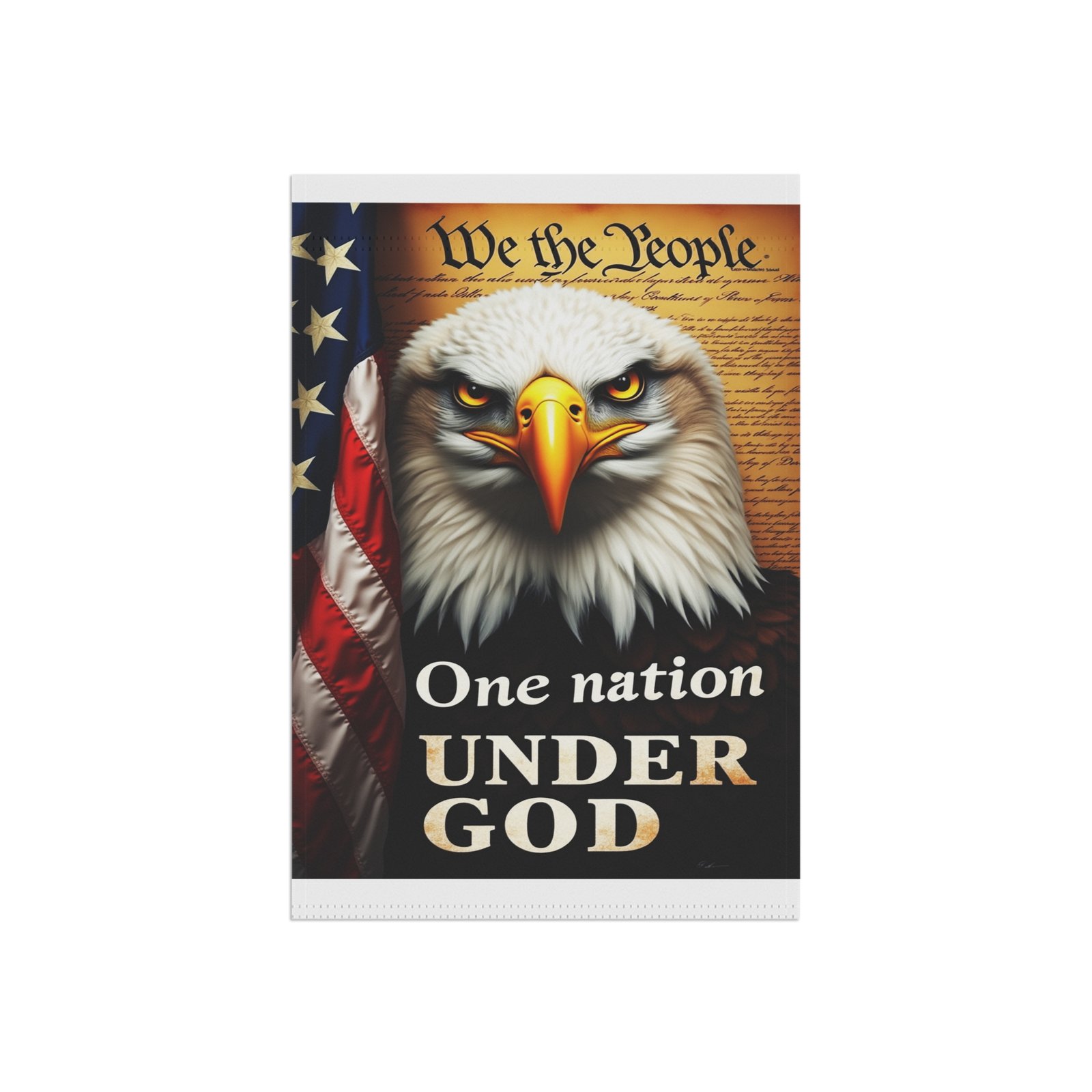 One Nation Under God, Patriotic Garden Banner - Image 4