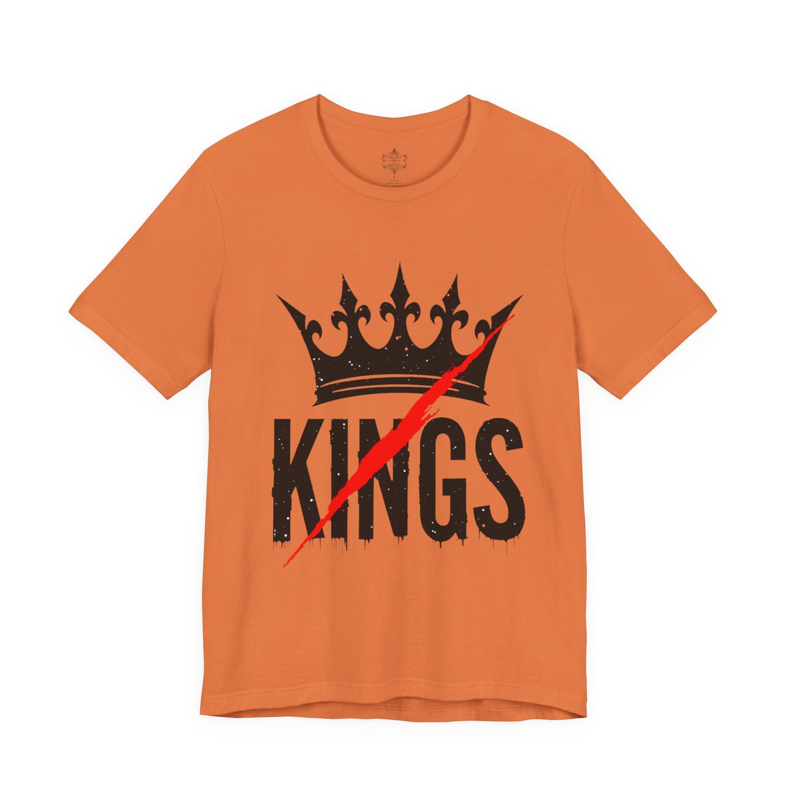 Unisex Crowned Kings Tee - Trendy Graphic T-Shirt for Casual Wear, Unique Gift, Birthday, Streetwear, Everyday Style - Image 19