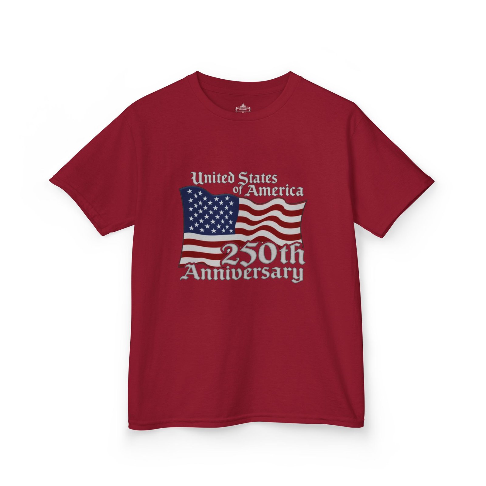 Patriotic Kids Tee 250th Anniversary Flag Shirt America 1776-2026 Youth Shirt USA Semiquincentennial Celebration Top - Image 47