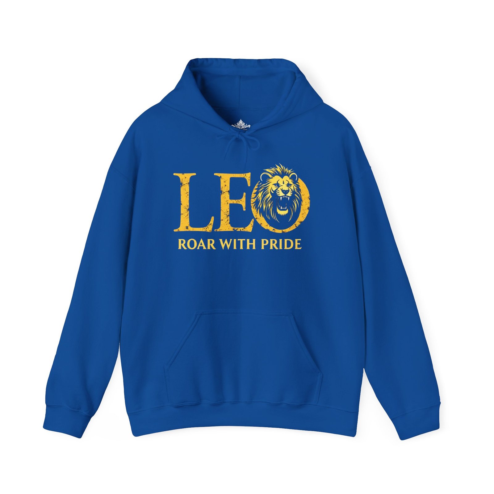 Leo Roar with Pride Hoodie, Astrology Sweatshirt, Zodiac Sign Gift, Black Hooded Pullover, Comfortable Unisex Top - Image 5