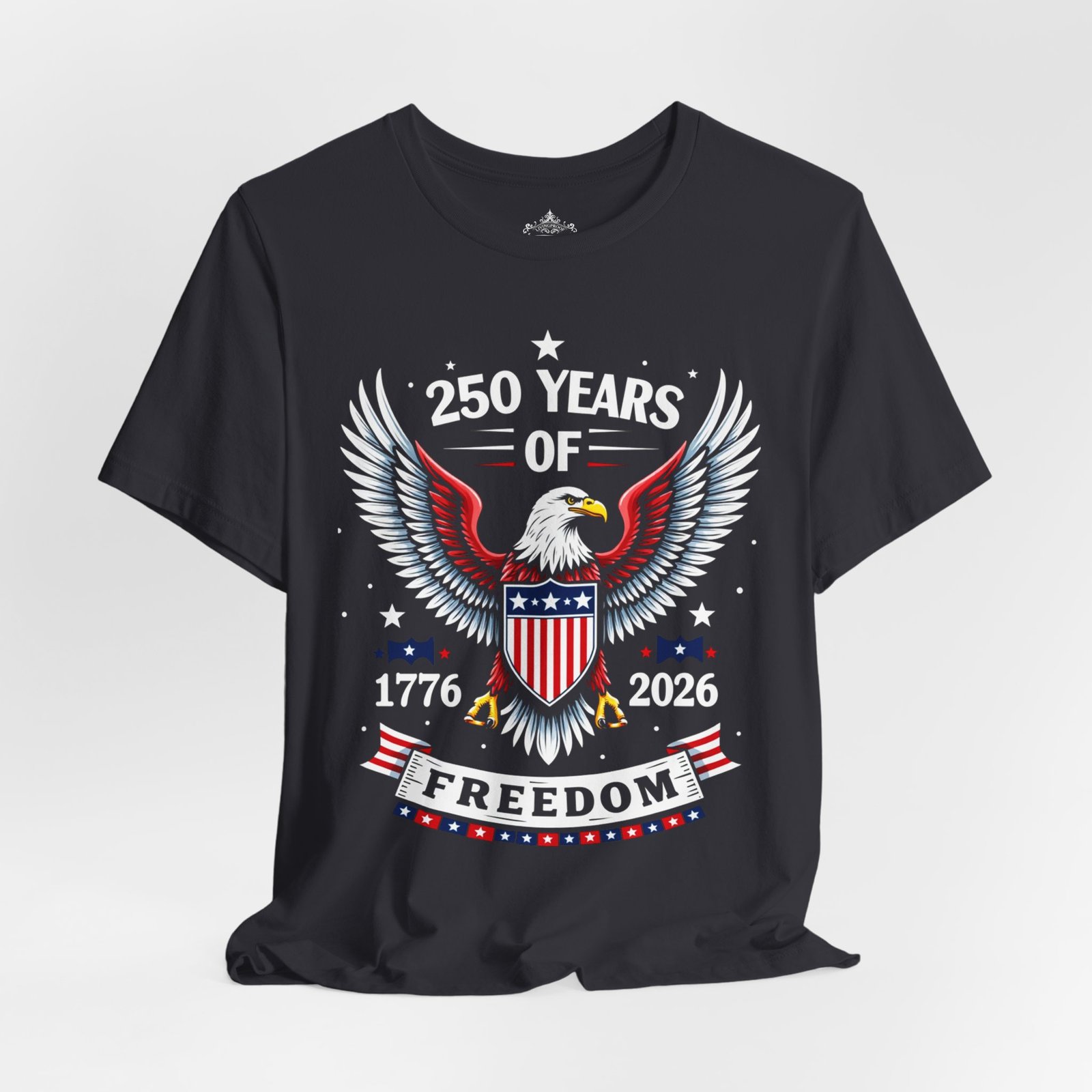 250 Years of Freedom Unisex Tee, Independence Day Shirt, 2026 Celebration Gift, Patriot Apparel, Fourth of July Outfit, Freedom Theme Tee - Image 13