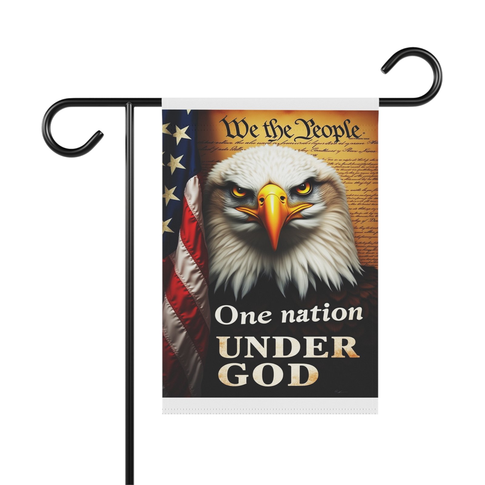 One Nation Under God, Patriotic Garden Banner - Image 2