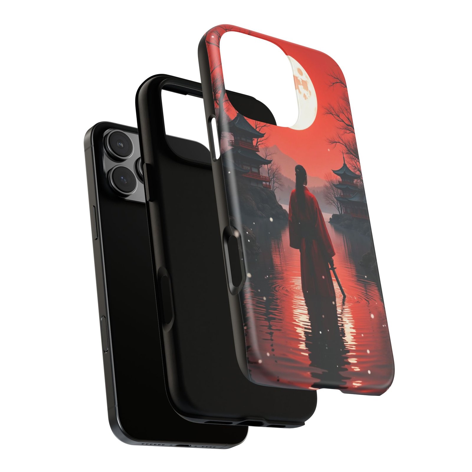 iPhone 16 Samurai Phone Case, Tough Cases, Japanese Art Phone Accessories, Stylish Phone Protection, Holiday Gifts - Image 31