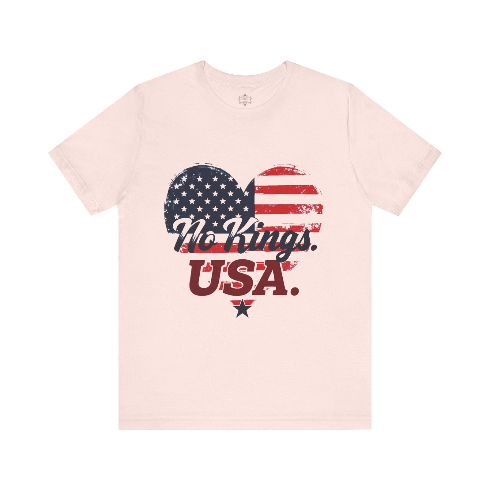 Patriotic Heart Tee - Celebrate Freedom, USA Pride, 4th of July, Casual Wear, Gift for Him or Her, Summer Vibes - Image 5