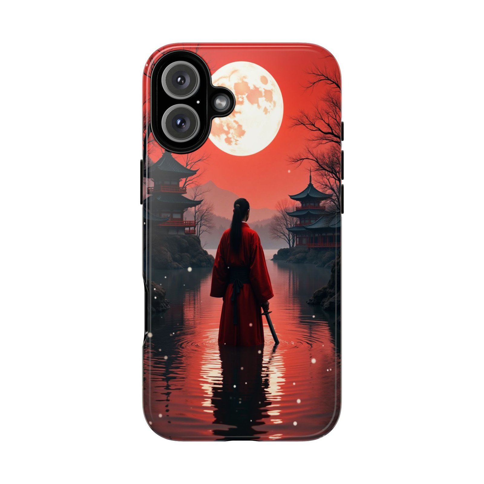 iPhone 16 Samurai Phone Case, Tough Cases, Japanese Art Phone Accessories, Stylish Phone Protection, Holiday Gifts - Image 9
