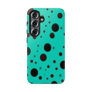 Samsung Galaxy S25 Protective Phone Case with Unique Dots Design, Stylish Phone Cover, Trendy Tech Accessory