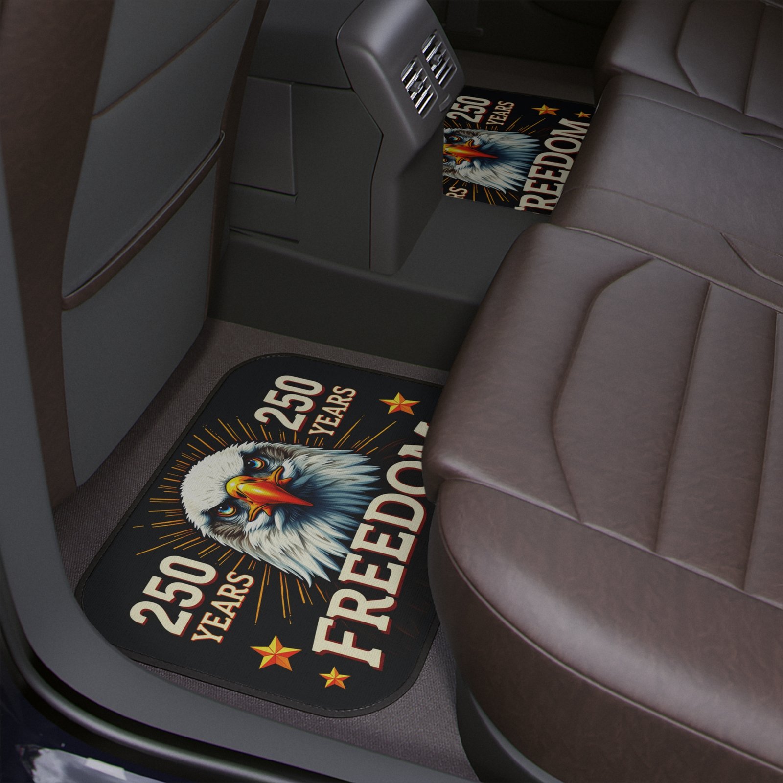 Patriotic Car Floor Mat - 250 Years of Freedom, American Eagle, Vehicle Accessories, USA Pride, Independence Day Decor - Image 9