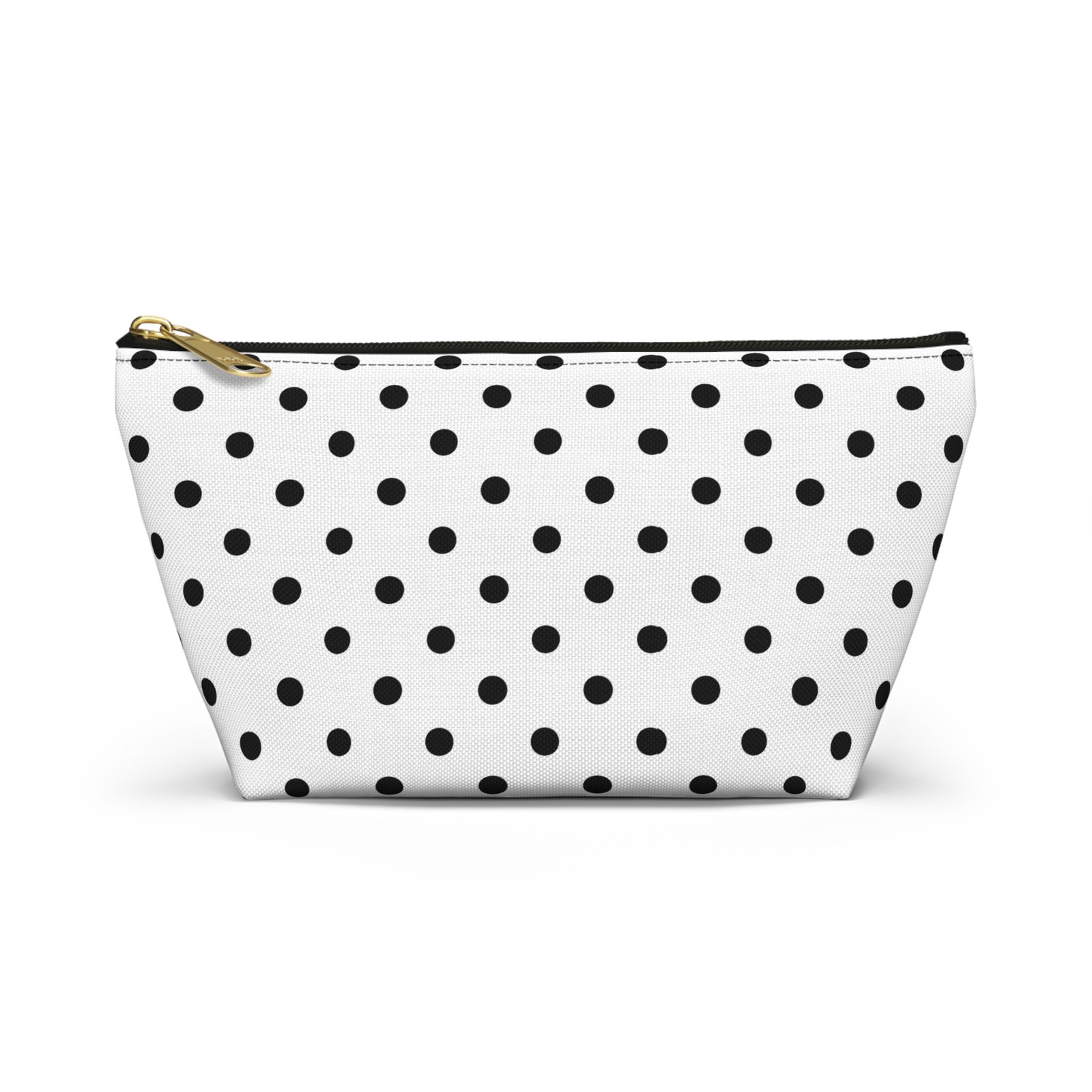Black Polka Dot Accessory Pouch - Image 9