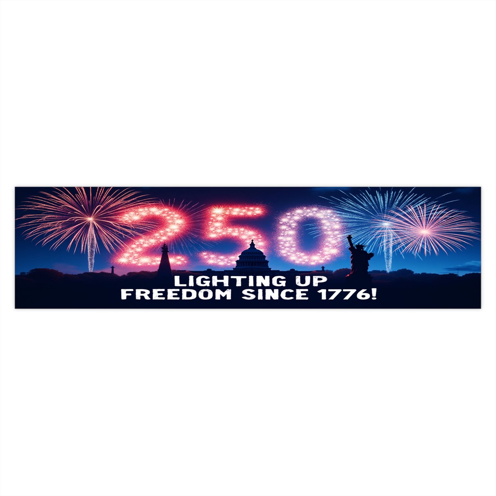 Patriotic Bumper Stickers, 4th of July Decoration 2026, Independence Day Car Decals, USA Flag Vinyl Stickers, Patriotism Gift - Image 7