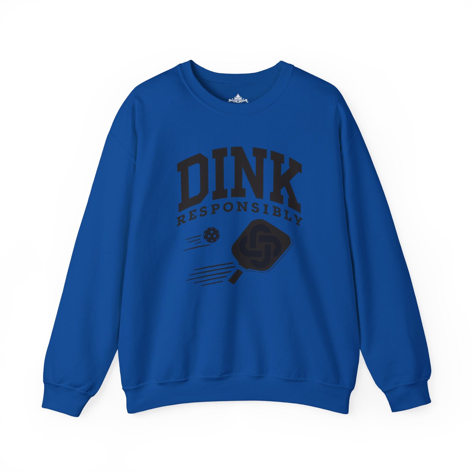 Dink Responsibly pickleball paddle sweatshirt | DINK design crewneck - Image 25