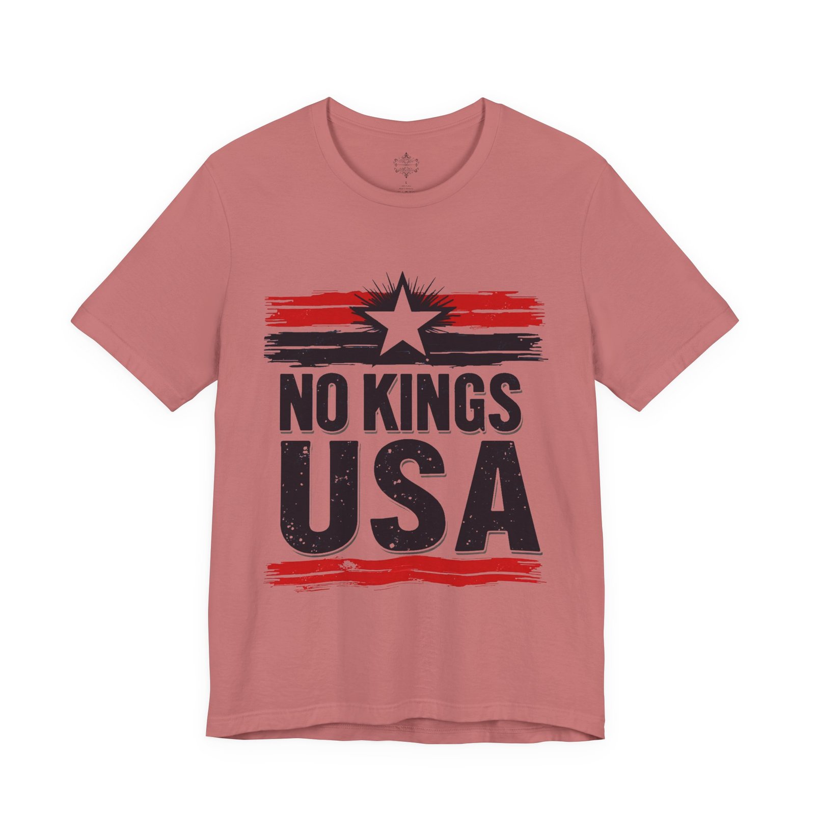 No Kings USA, Unisex Jersey Short Sleeve Shirt for Freedom Lovers, Casual Wear, Gifts, Independence Day, July 4th - Image 7