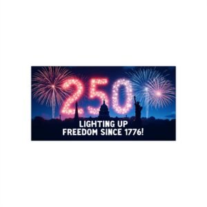 Patriotic Bumper Stickers, 4th of July Decoration 2026, Independence Day Car Decals, USA Flag Vinyl Stickers, Patriotism Gift