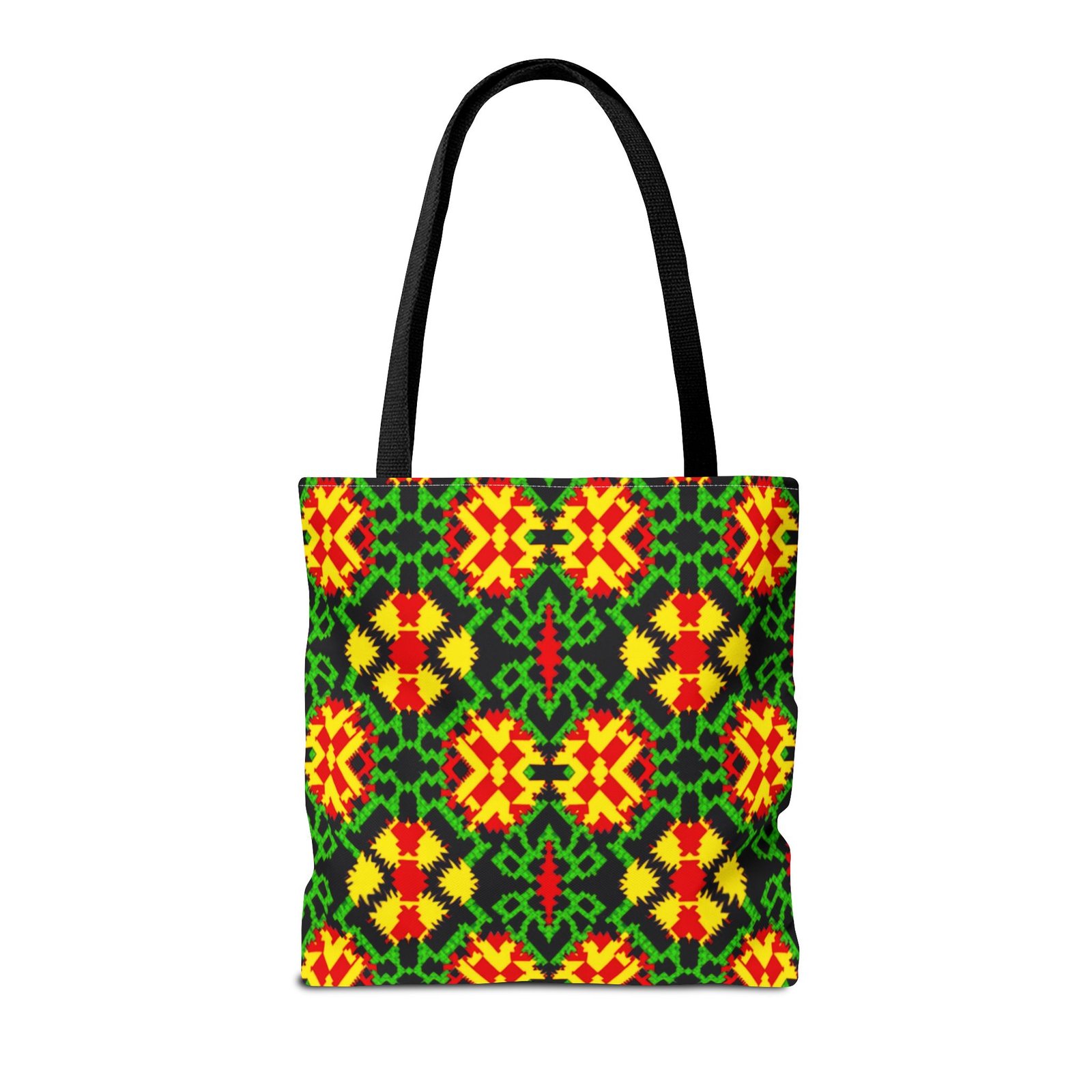 African Print Tote Bag, Ankara Tote, Ethnic Style Handbag, Colorful Market Bag, Tribal Print Shoulder Bag, Beach Tote - Image 6